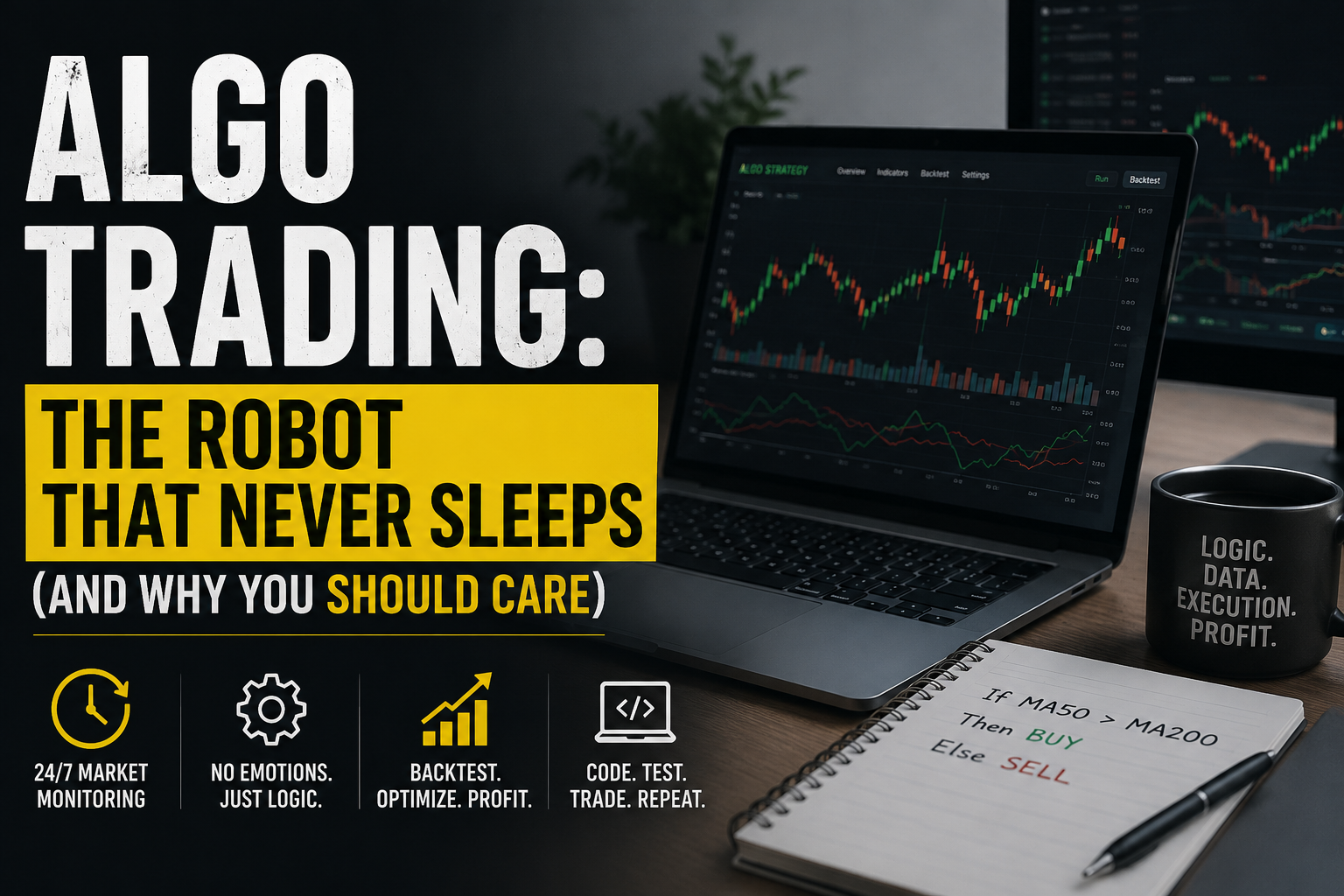 Algorithmic Trading Explained: How Computers Trade Smarter Than Humans