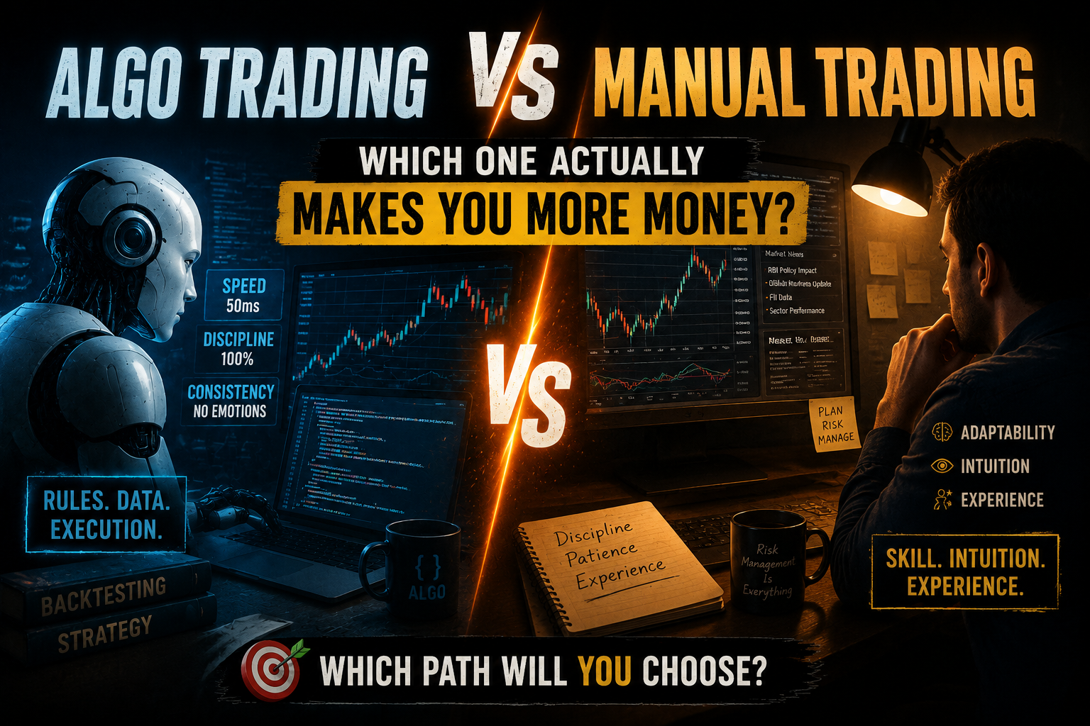 Algo Trading vs Manual Trading: Which One Actually Makes You More Money?